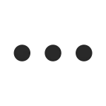 Menu Kebab Horizontal SVG Icon